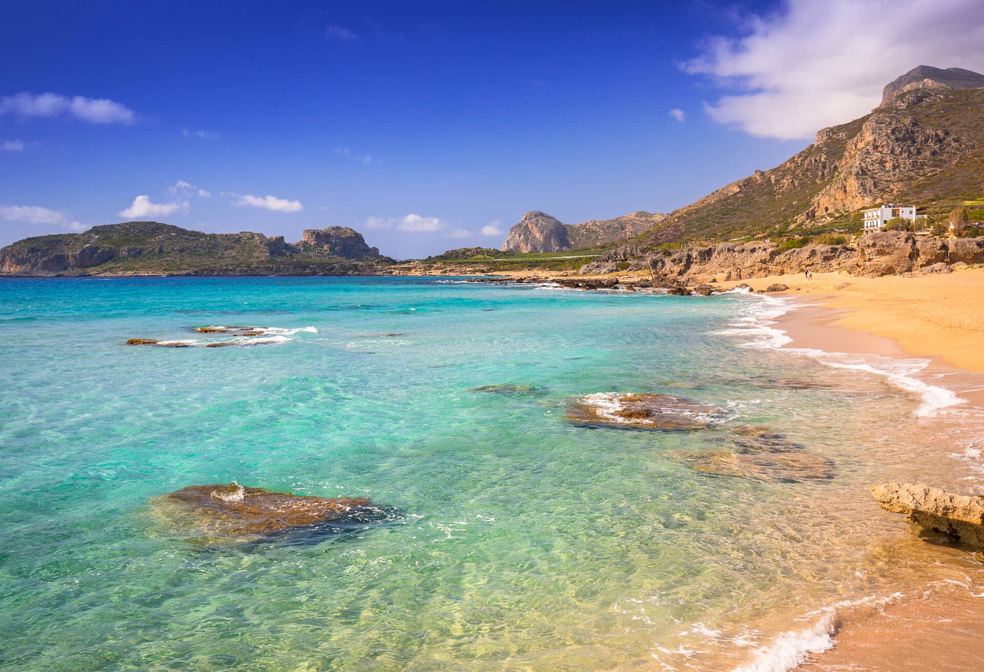 Kreta is het beste eiland voor een strandvakantie.