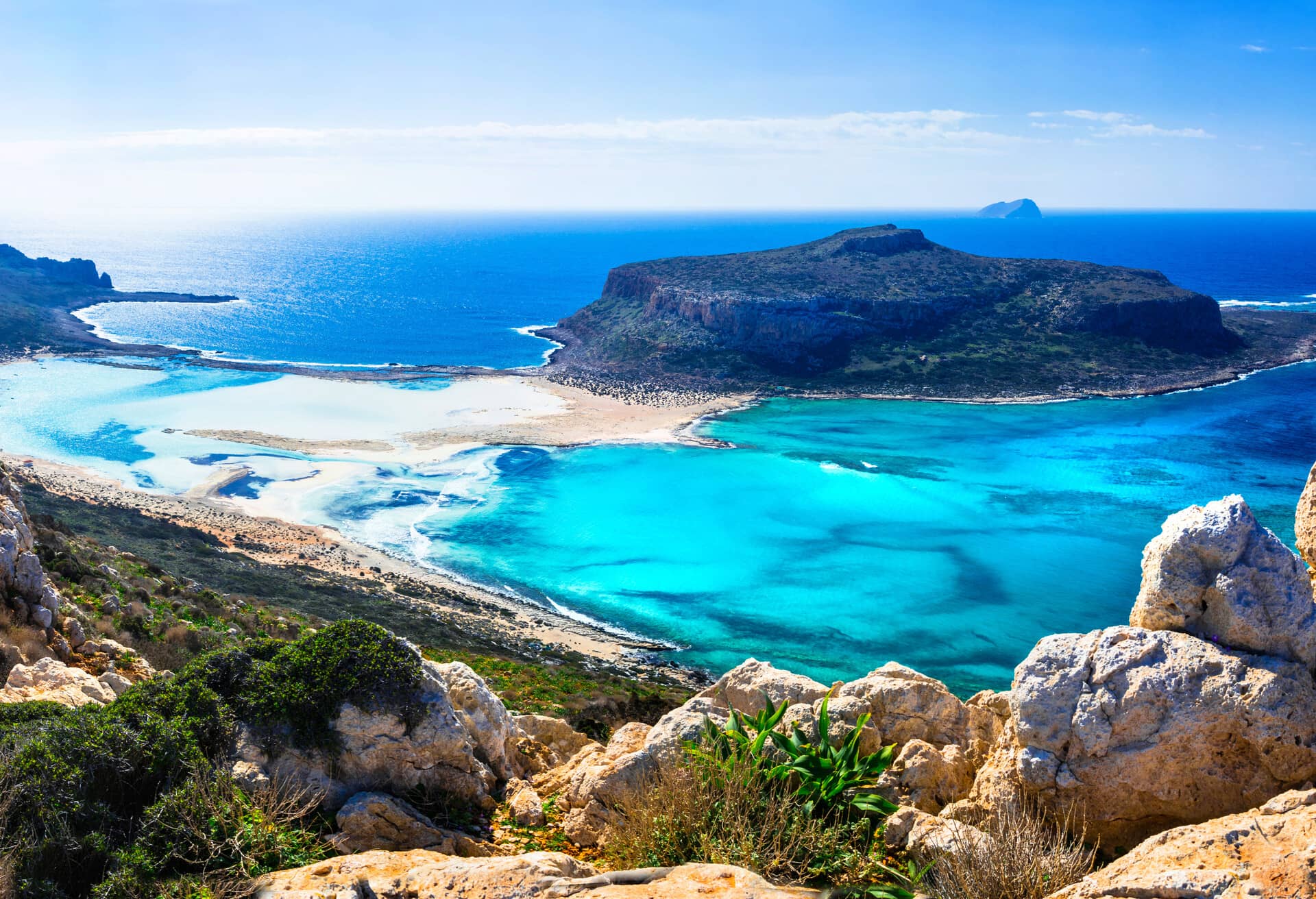 Een adembenemend uitzicht over Kreta, Griekenland