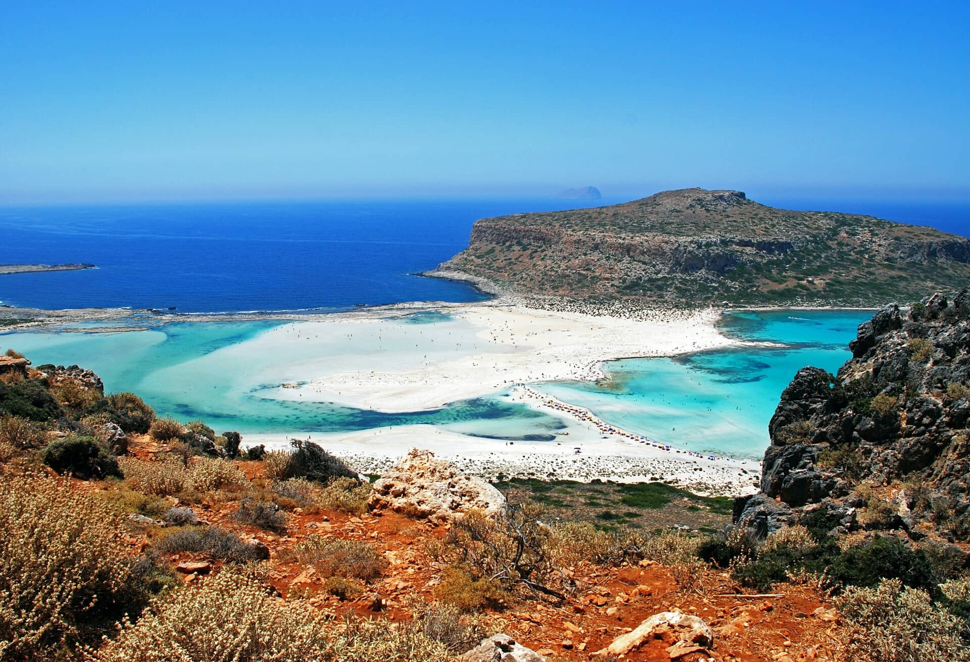 Kreta is het beste eiland voor een strandvakantie.