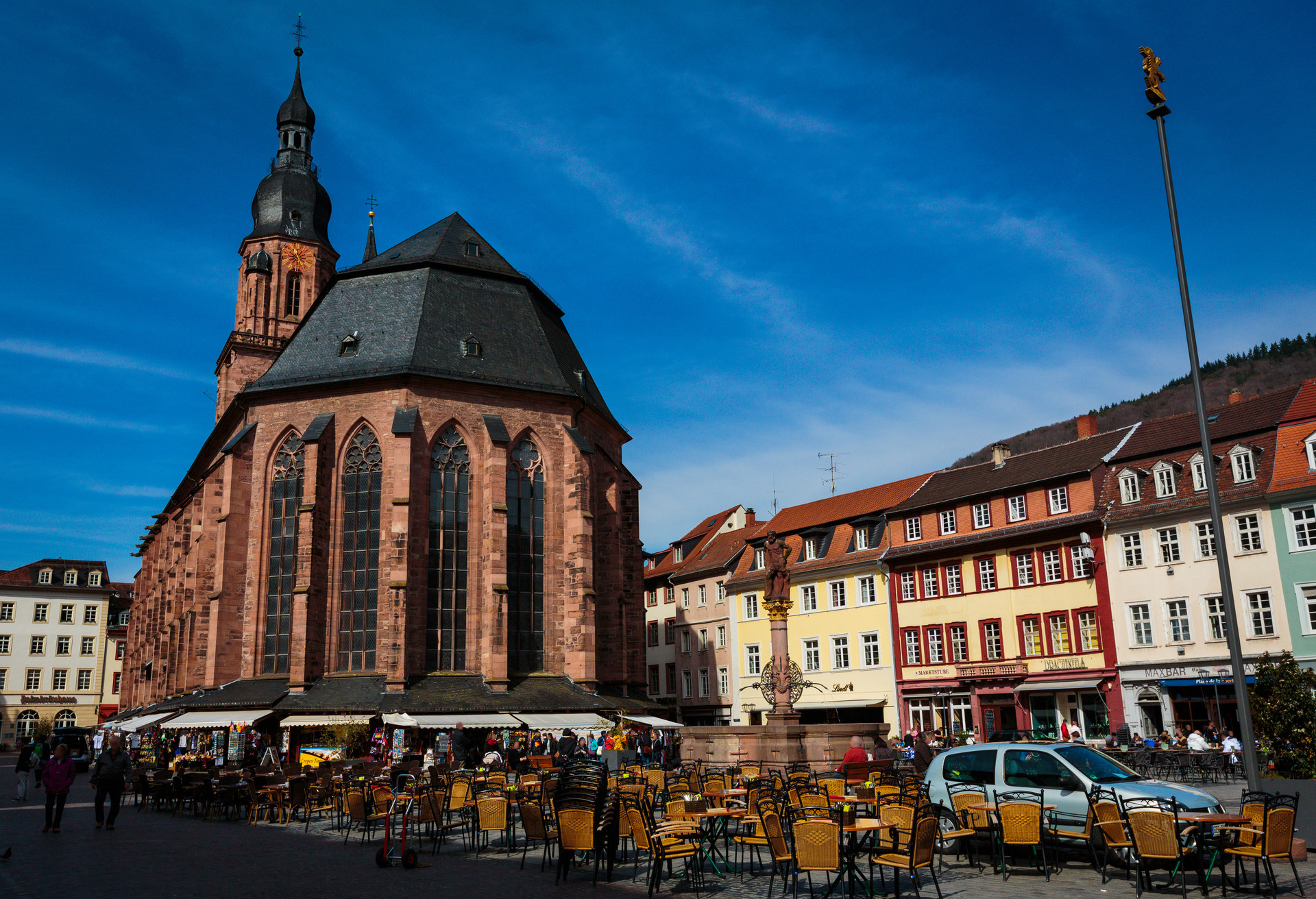 Neem een kijkje in de stad Heidelberg in Duitsland /Deutschland/Tyskland/Alemania/Niemcy.