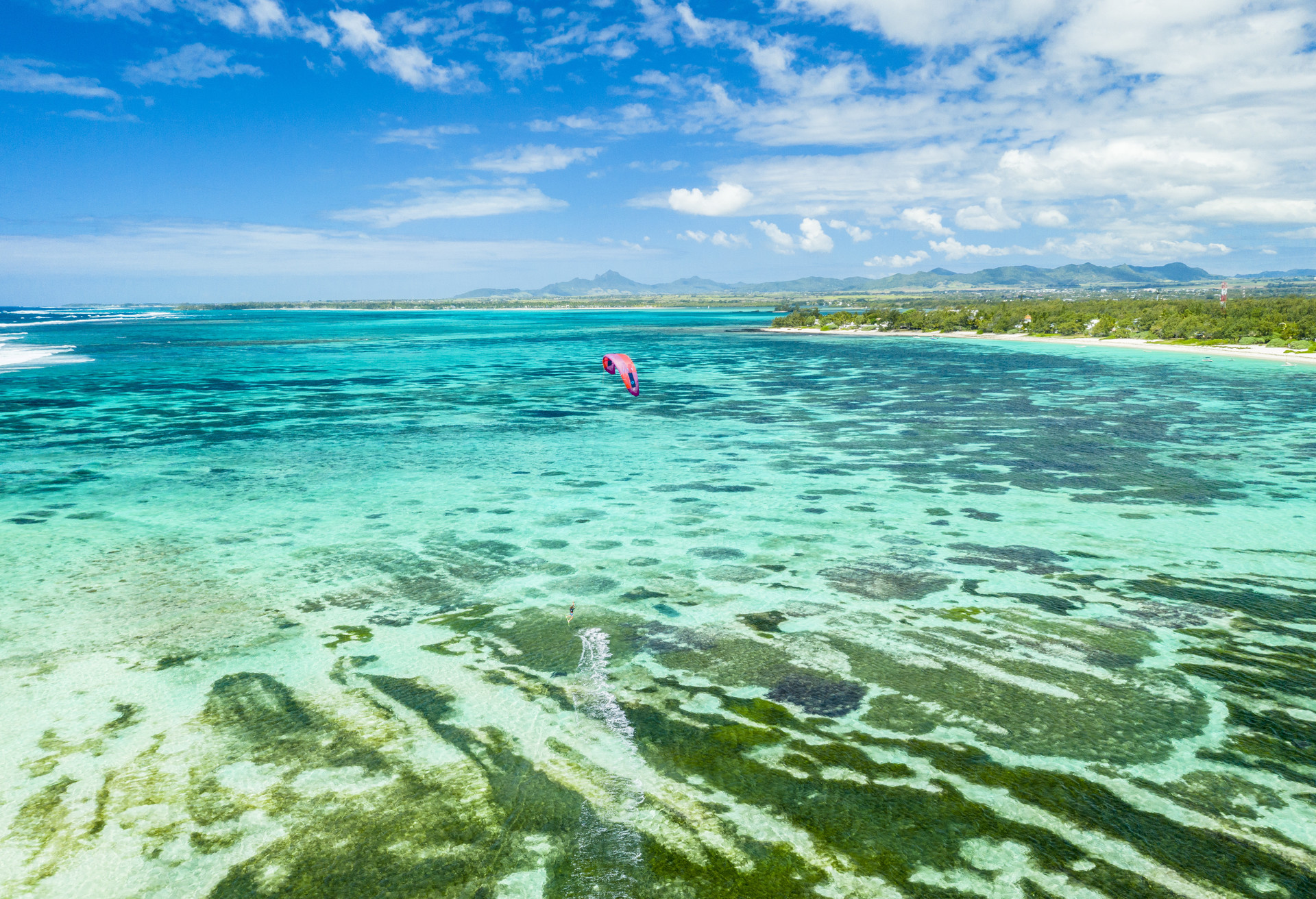 Mauritius biedt de optimale omstandigheden om te leren kitesurfen