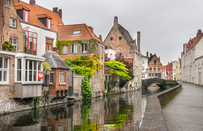 Brugge wordt ook wel het 'Venetië van het noorden' genoemd.