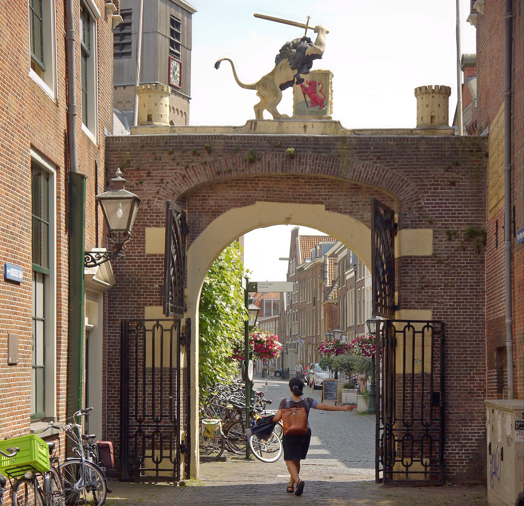 De stadspoorten van Leiden. Foto: Getty Images