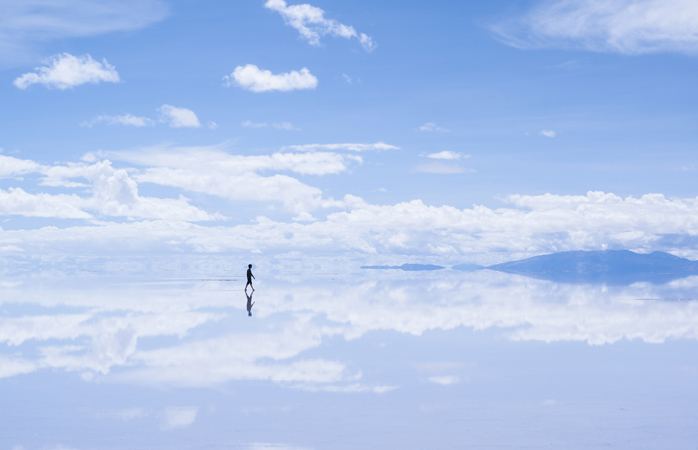  Hemel en Aarde zijn één bij Salar de Uyuni