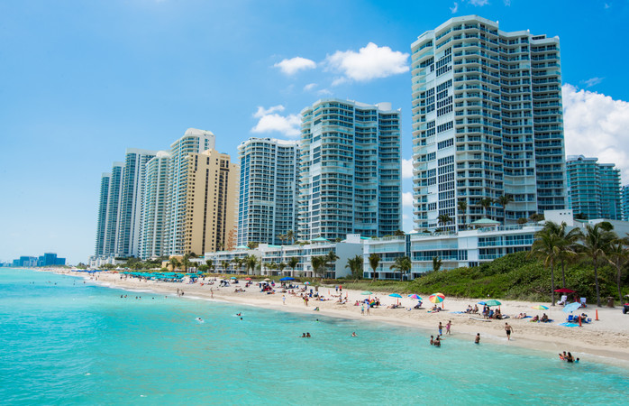 Relax een dagje aan Miami Beach tijdens je stedentrip Miami.