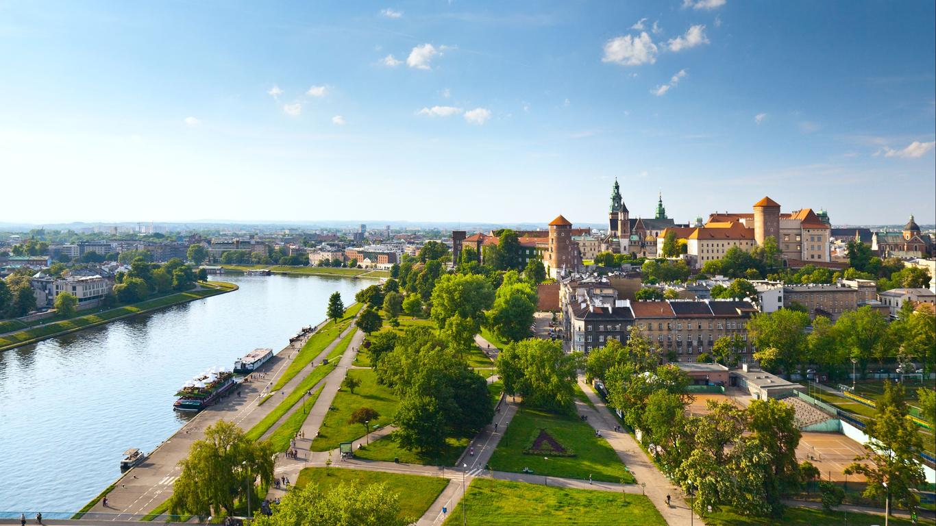 Flights to Krakau